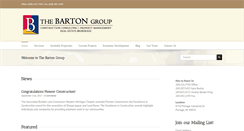 Desktop Screenshot of bartongroupllc.com